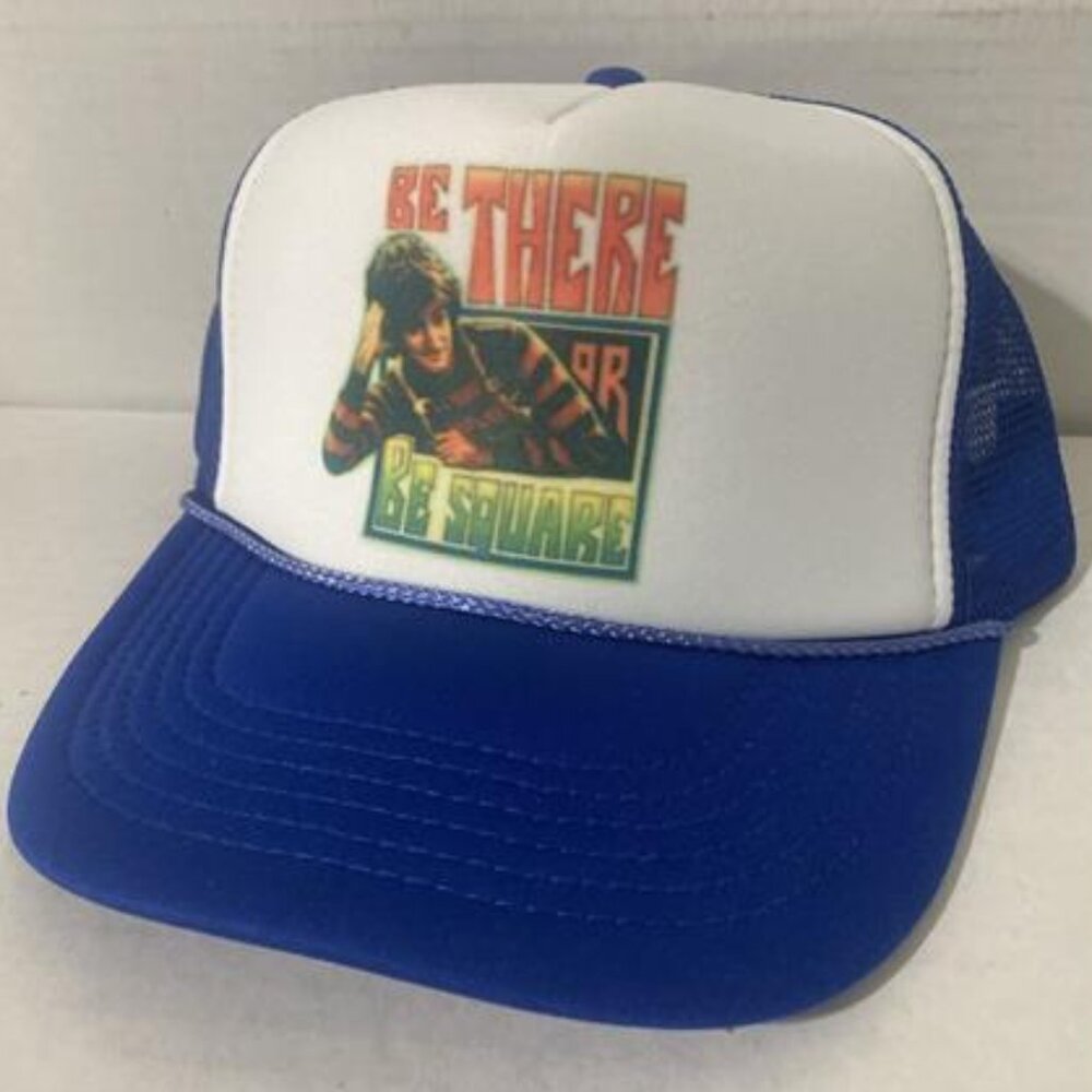 NWT Vintage Mork & Mindy Hat - New Old Stock - USA Workshop Printed - Royal Blue